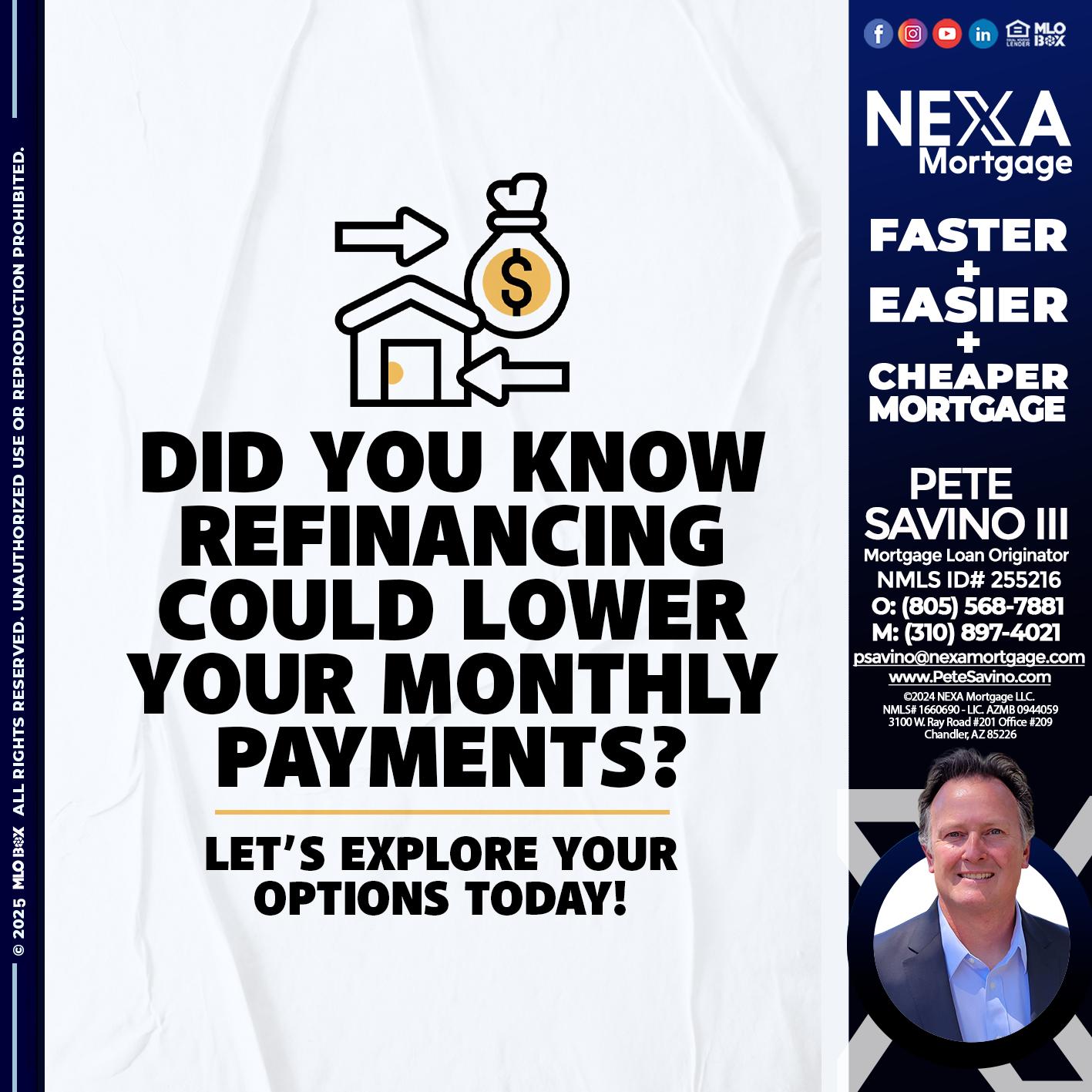 DID YOU KNOW - Pete Savino III -Mortgage Loan Originator