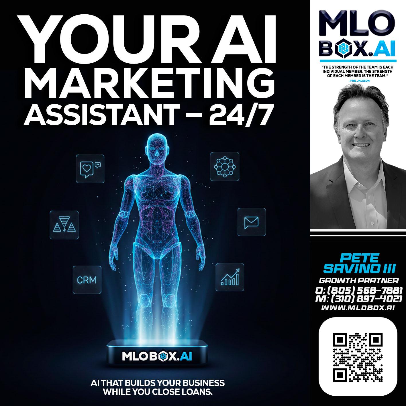 YOUR AI MARKETING - Pete Savino III -Mortgage Loan Originator