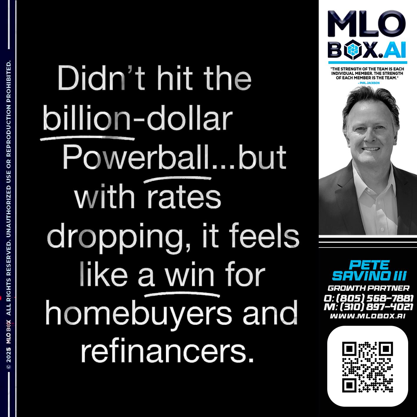 DIDNT HIT - Pete Savino III -Mortgage Loan Originator