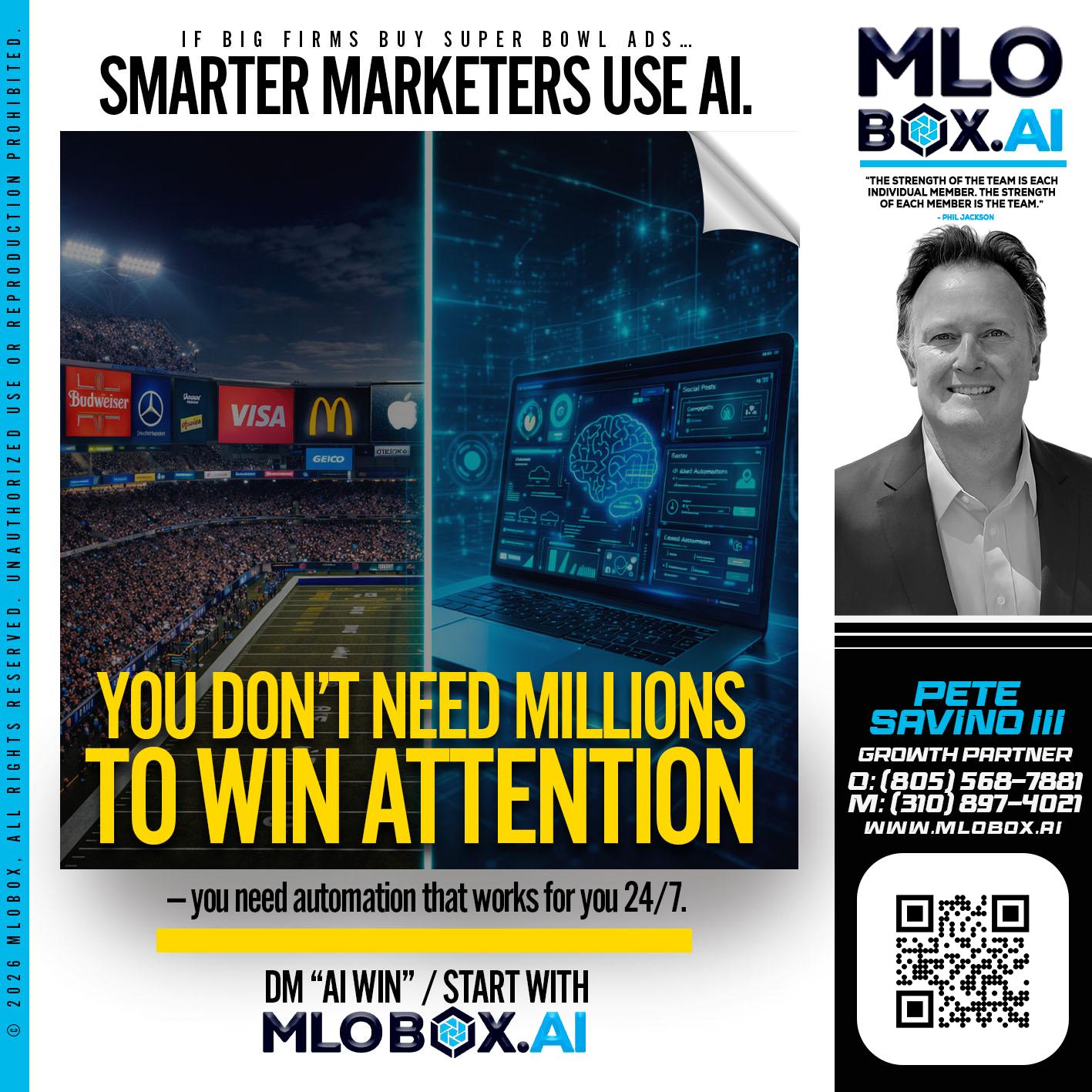 you don't need - Pete Savino III -Mortgage Loan Originator