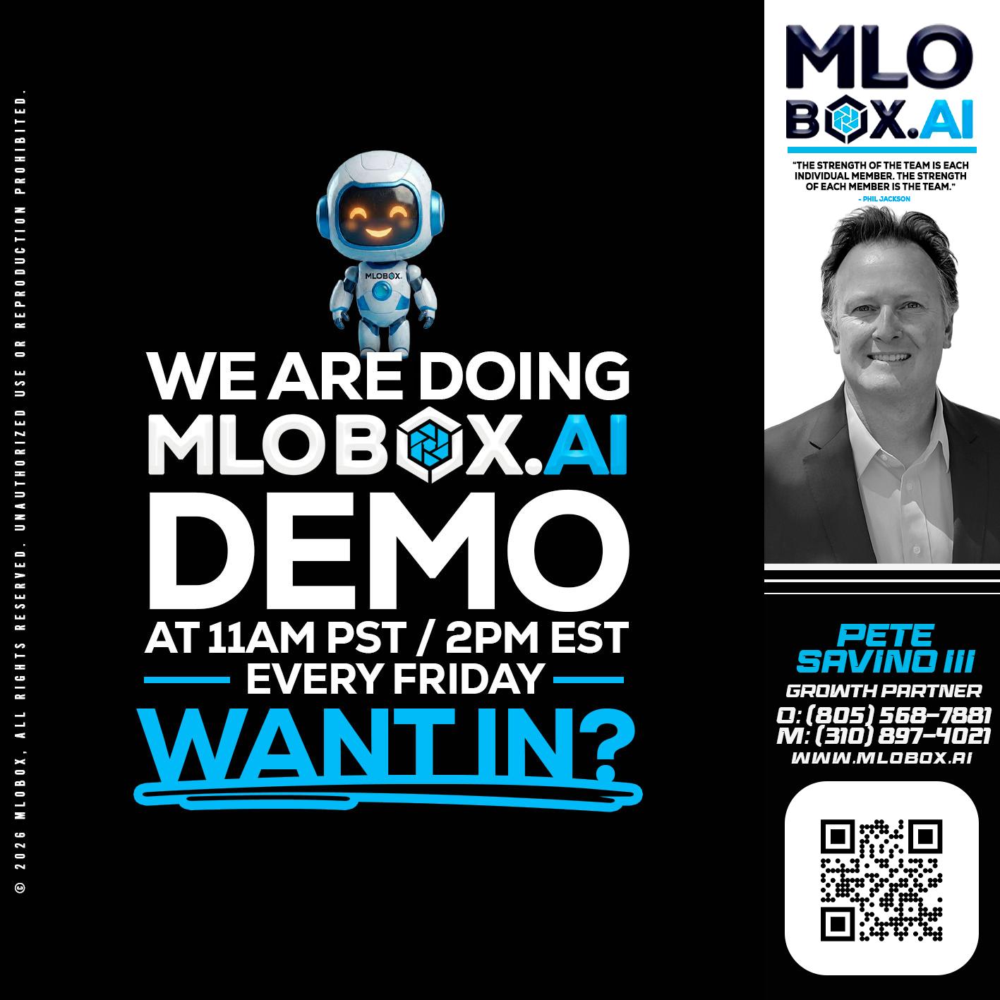 WE ARE DOING - Pete Savino III -Mortgage Loan Originator