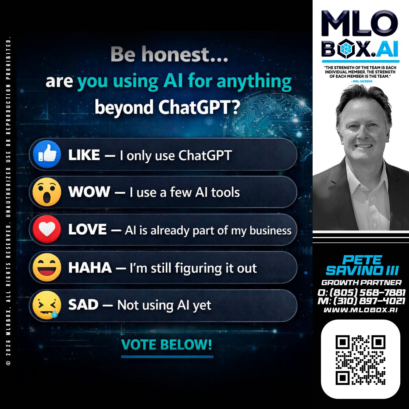 BE HONEST - Pete Savino III -Mortgage Loan Originator