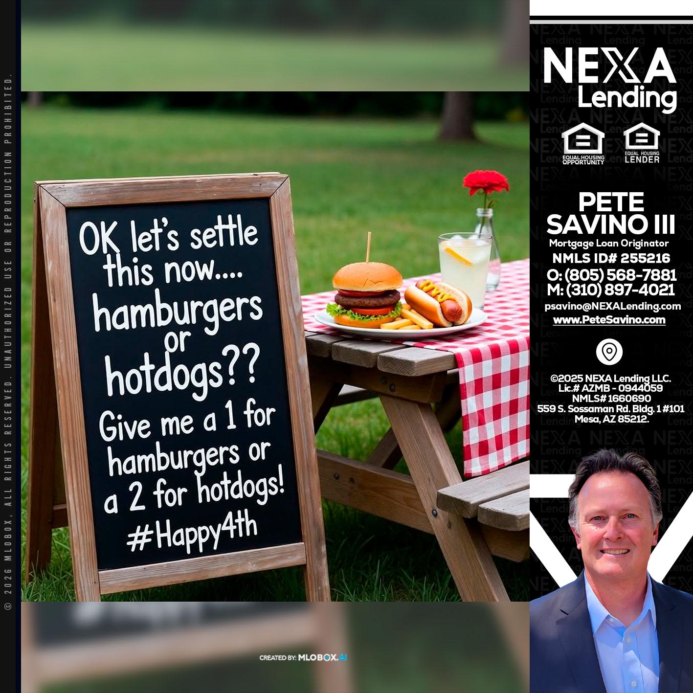 let settle this - Pete Savino III -Mortgage Loan Originator