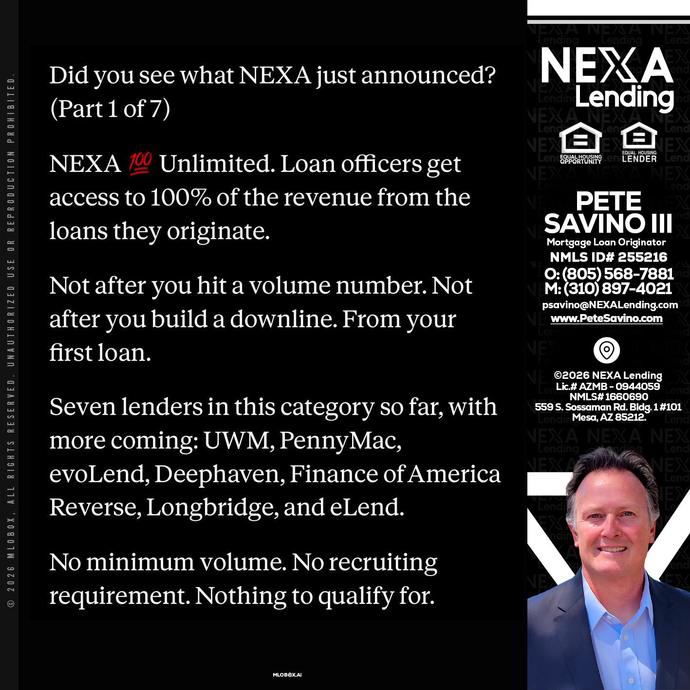 DID YOU KNOW - Pete Savino III -Mortgage Loan Originator