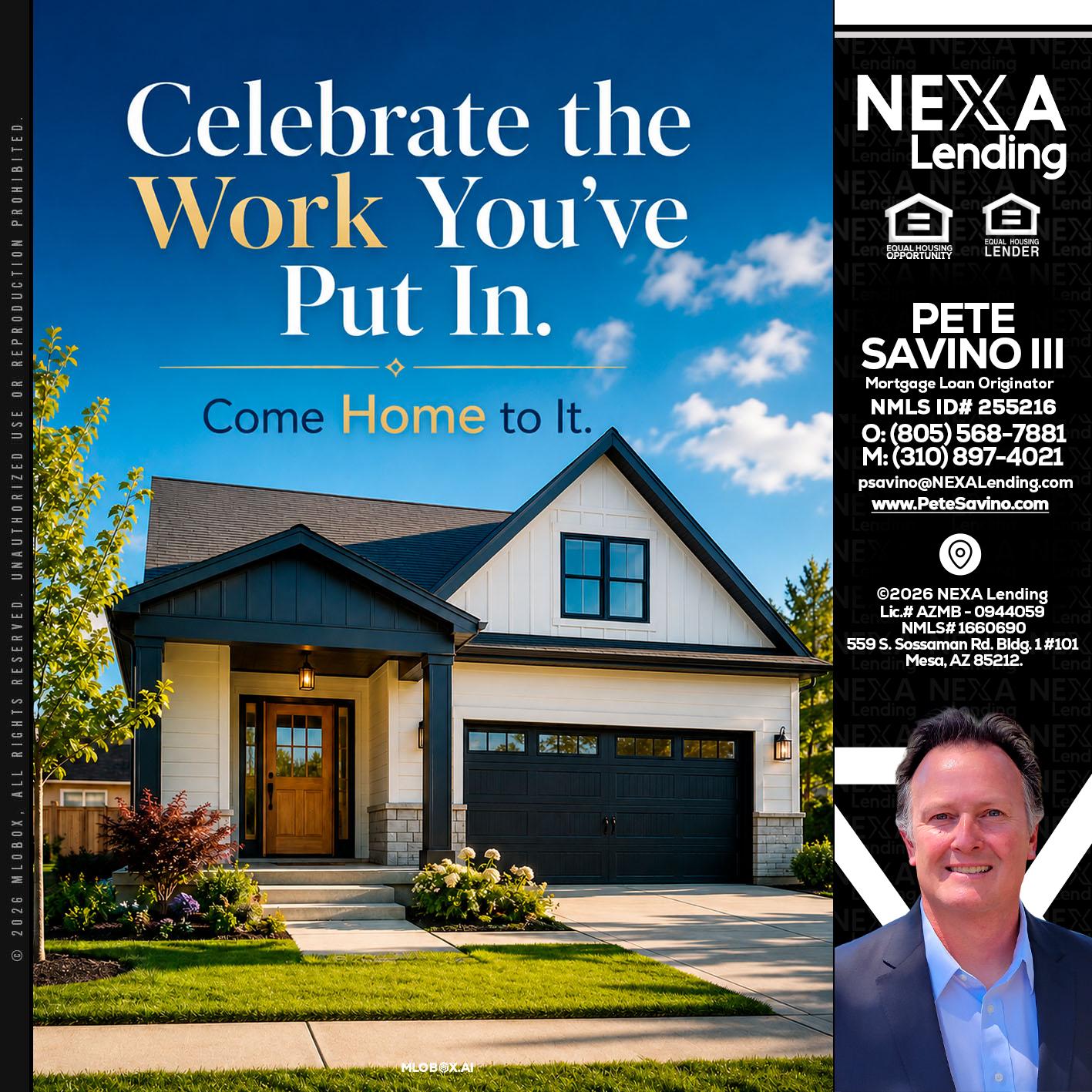 celebrate Labor Day - Pete Savino III -Mortgage Loan Originator